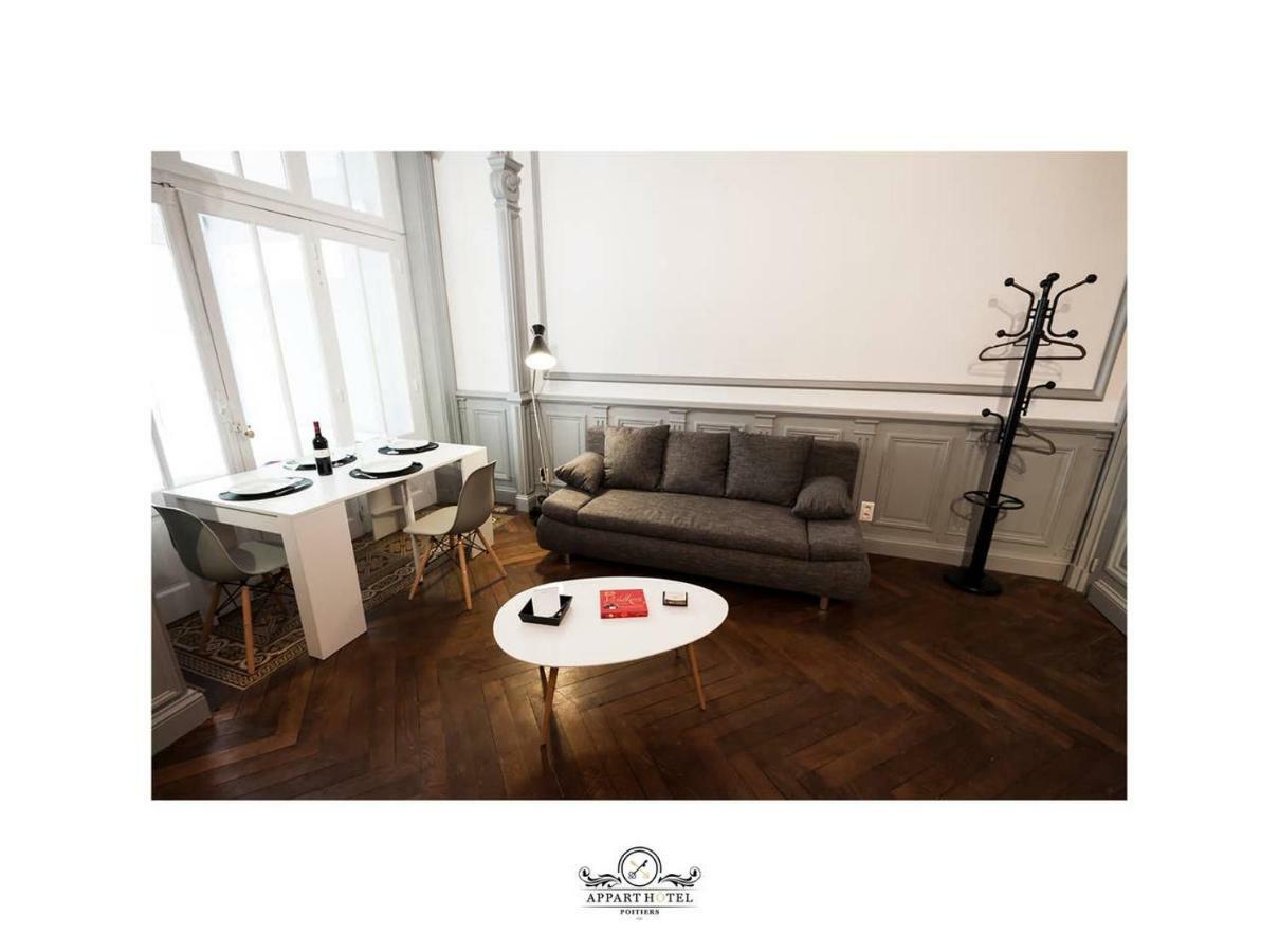 La Suite T2 40M2 Avec Terrasse 1Ch-4Pers Appart Hotel Poitiers Exteriör bild