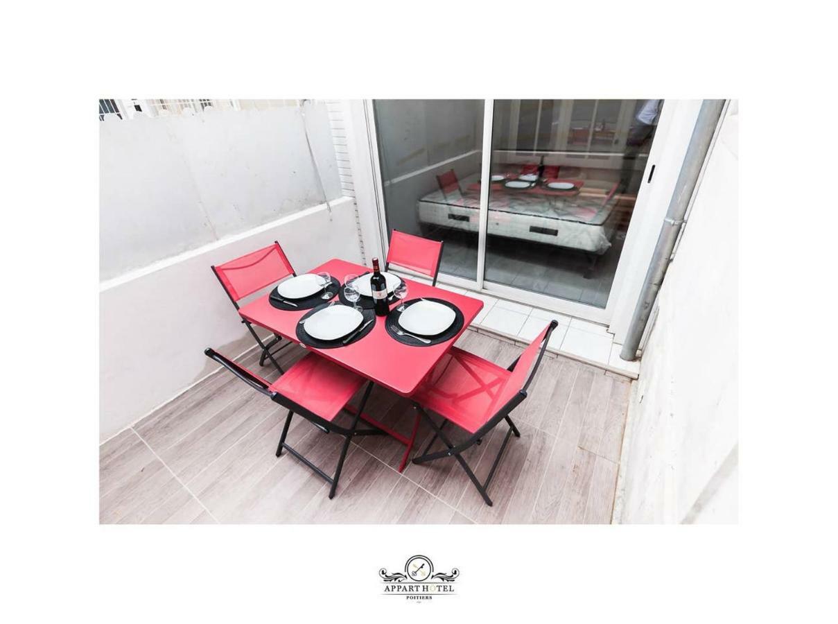 La Suite T2 40M2 Avec Terrasse 1Ch-4Pers Appart Hotel Poitiers Exteriör bild