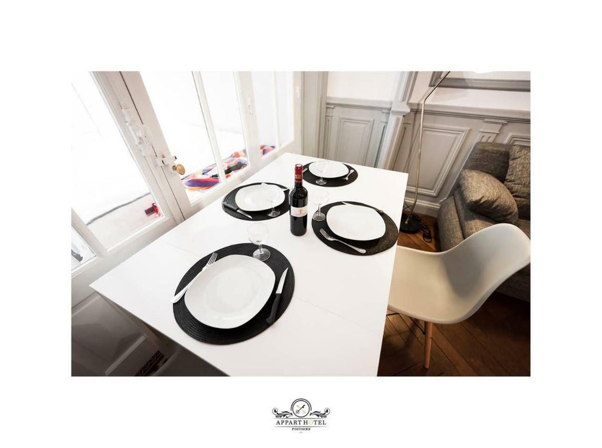 La Suite T2 40M2 Avec Terrasse 1Ch-4Pers Appart Hotel Poitiers Exteriör bild